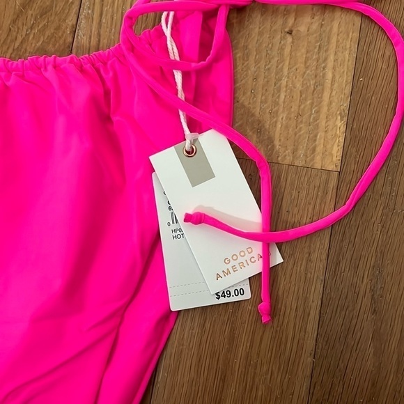 Good American TinyTies Bikini Bottom NWT size 5 - Picture 2 of 7